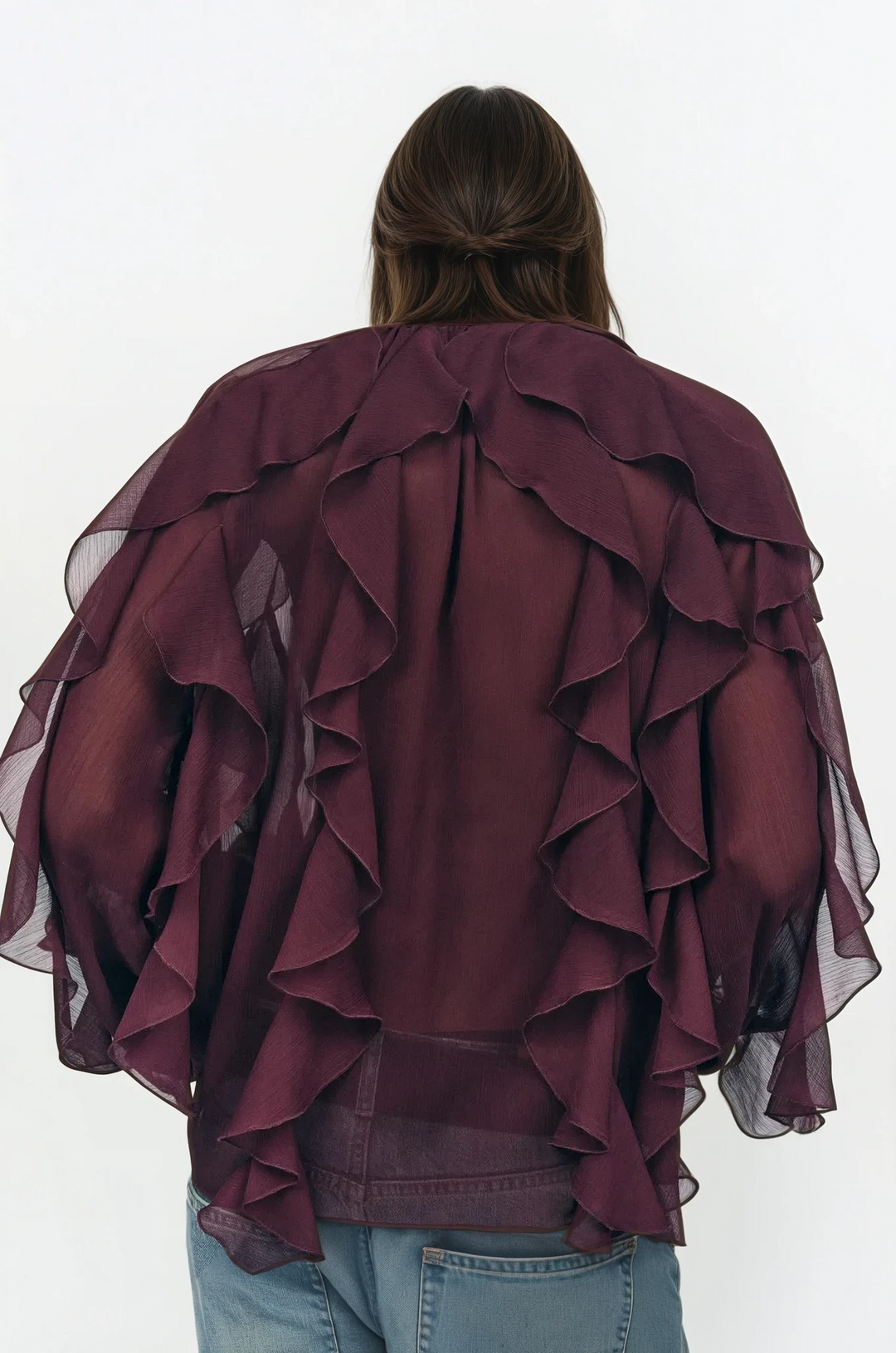 Vera™ - Elegante Ruffle Blouse
