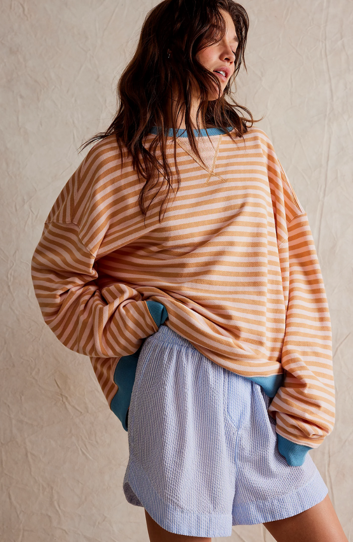 Mandy™ - Gestreepte Oversized Trui