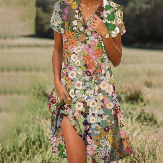 Linde™ - Comfortabele en Trendy Zomerjurk