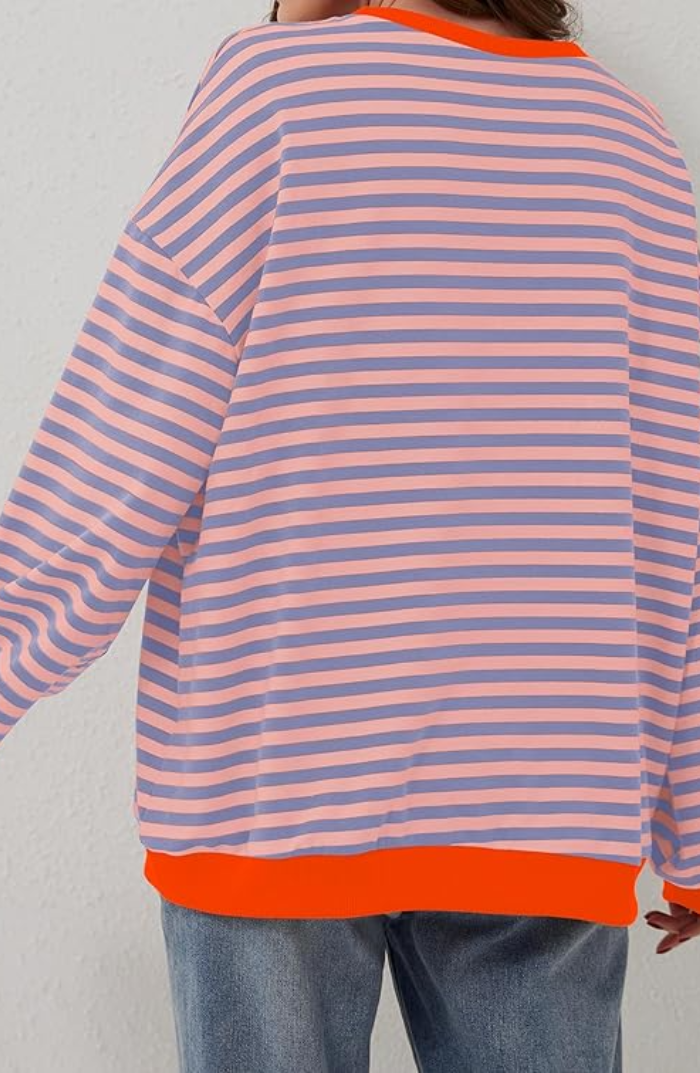 Mandy™ - Gestreepte Oversized Trui