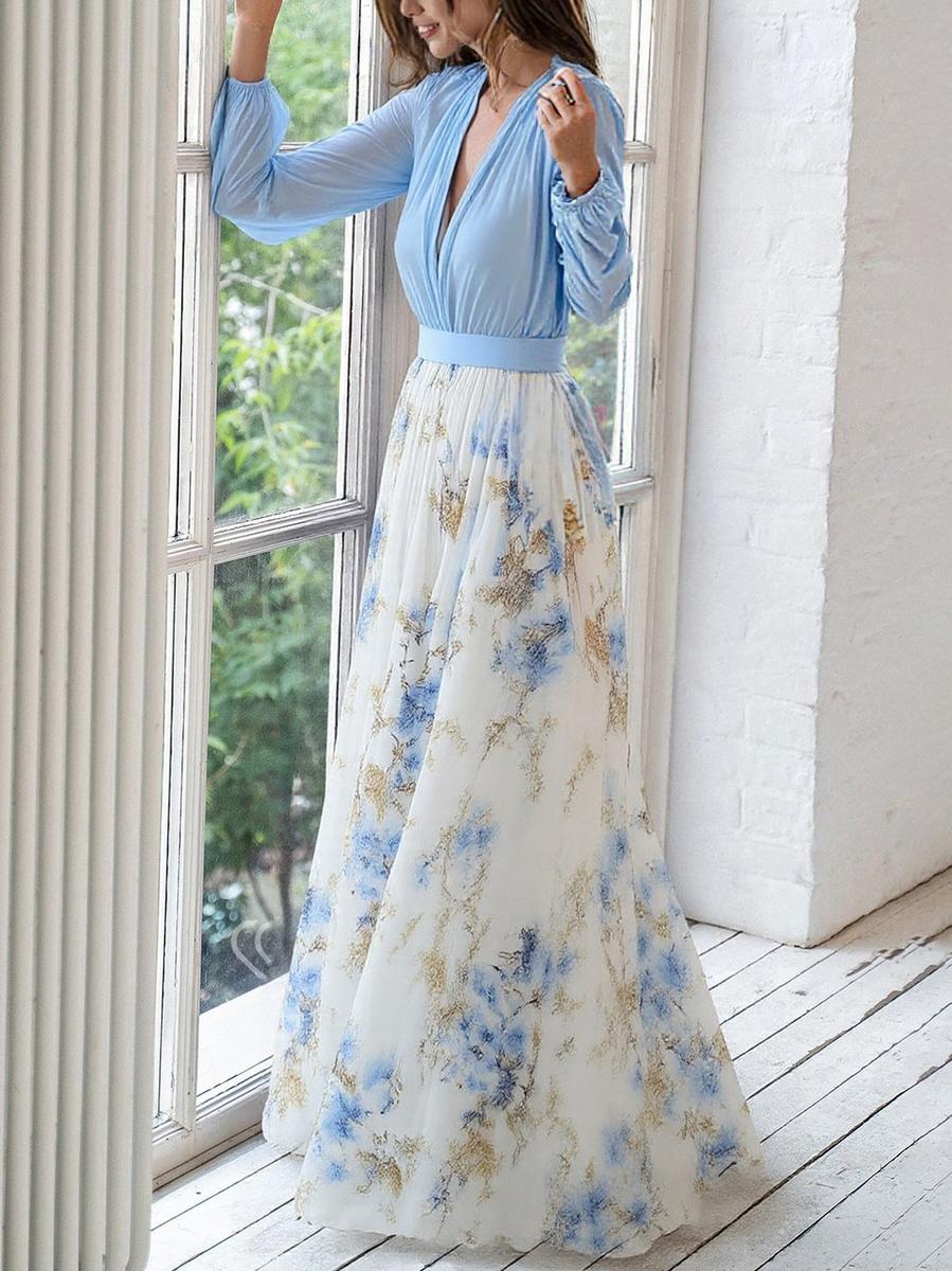 Dana™ - Betoverende Jurk met Bloemenprint