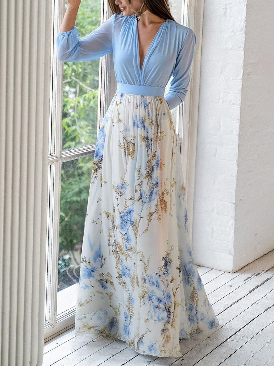 Dana™ - Betoverende Jurk met Bloemenprint