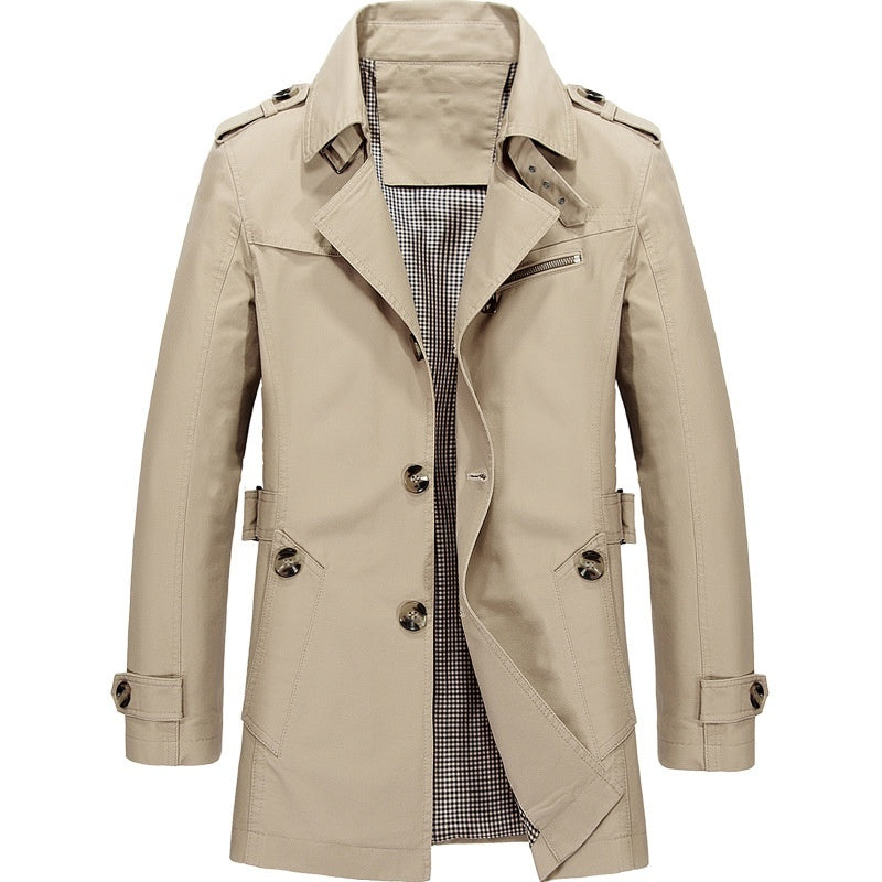 Richy™ - Lange heren windjack