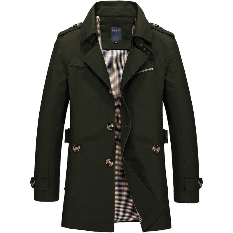 Richy™ - Lange heren windjack