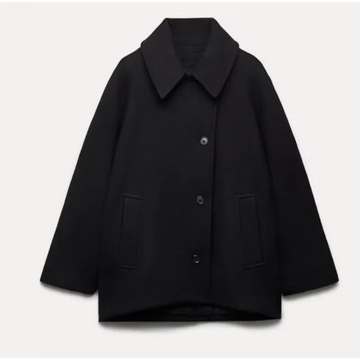 Lizzy™ - Oversized wollen Mantel