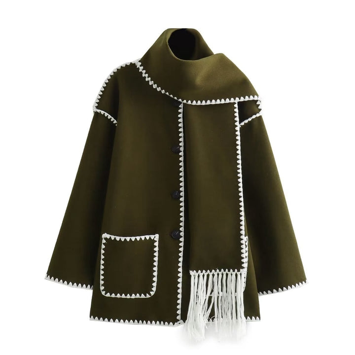 Fiona™ - Comfortabele wollen manteljas