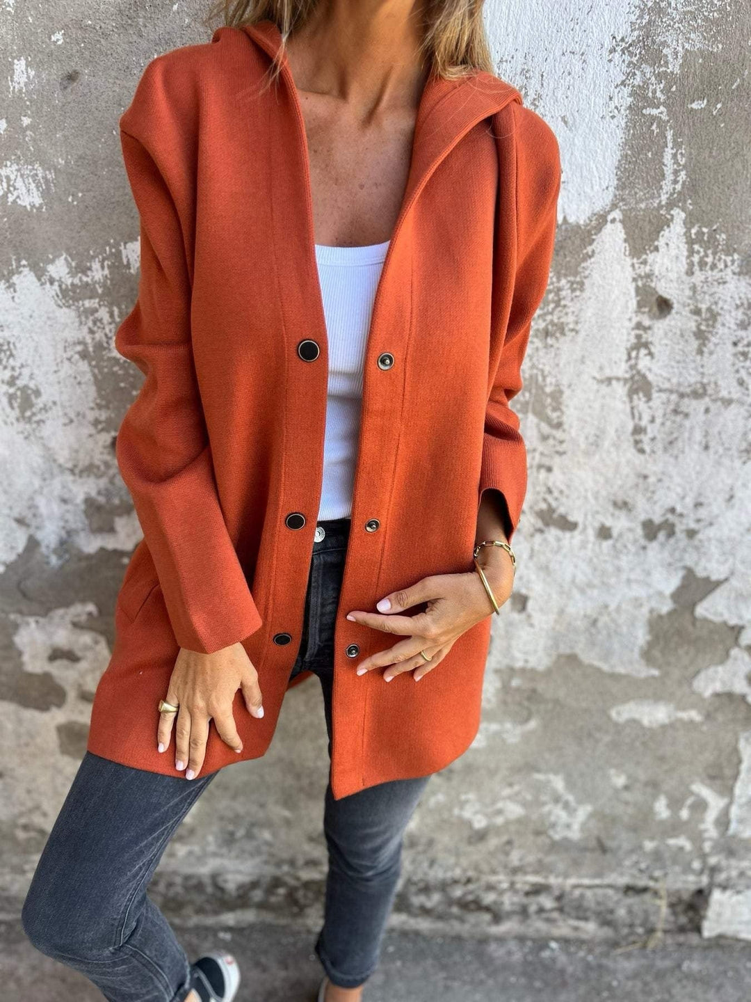 Marta™ - Casual Jas met Capuchon