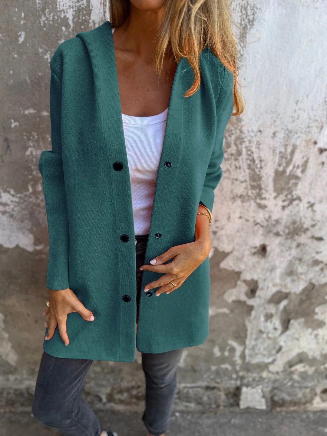 Marta™ - Casual Jas met Capuchon