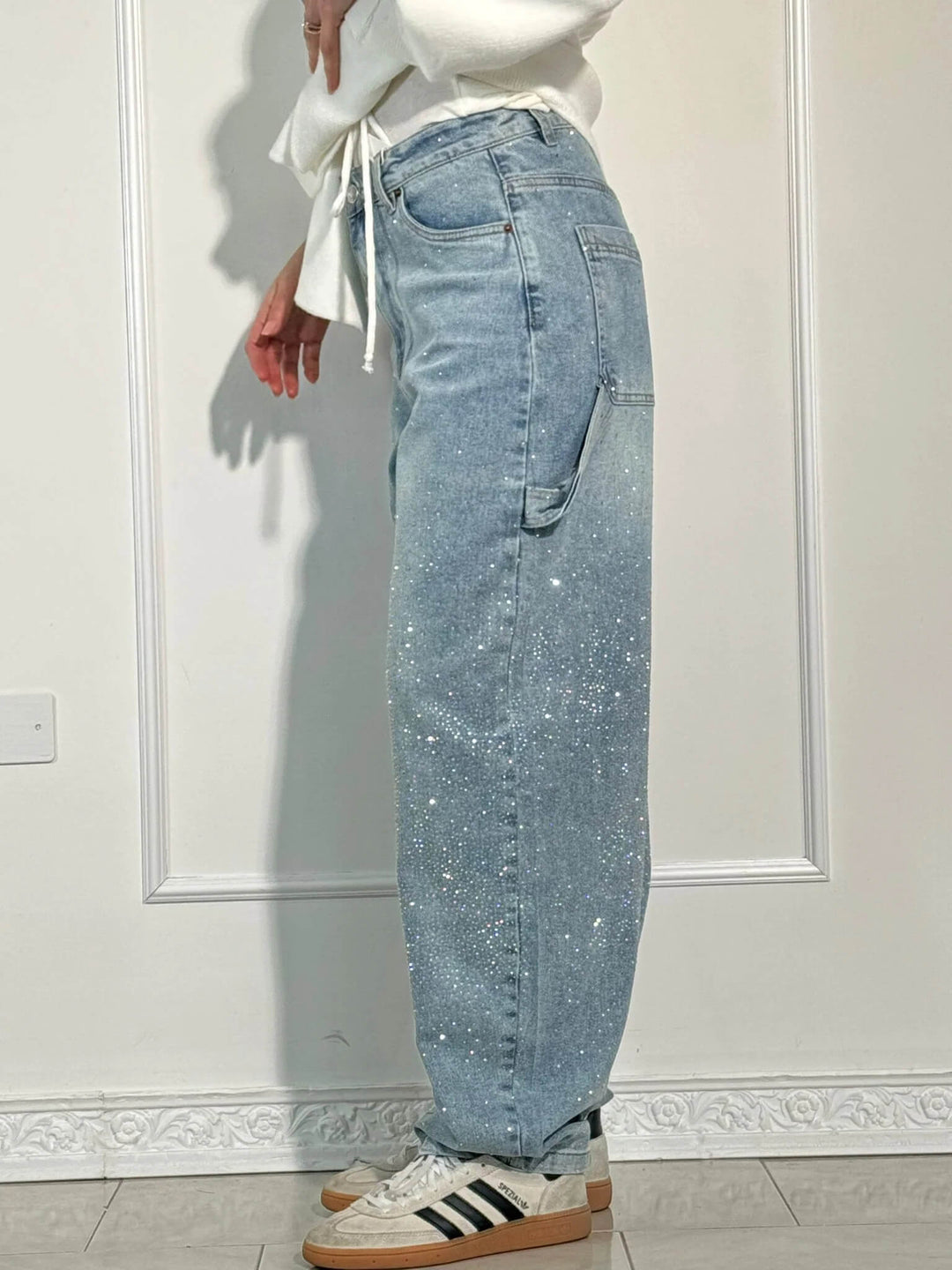 Violette™ - Elegante broek met wijde pijpen