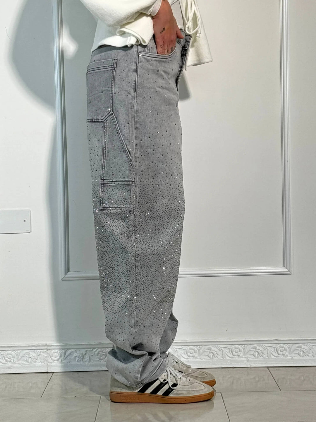 Violette™ - Elegante broek met wijde pijpen