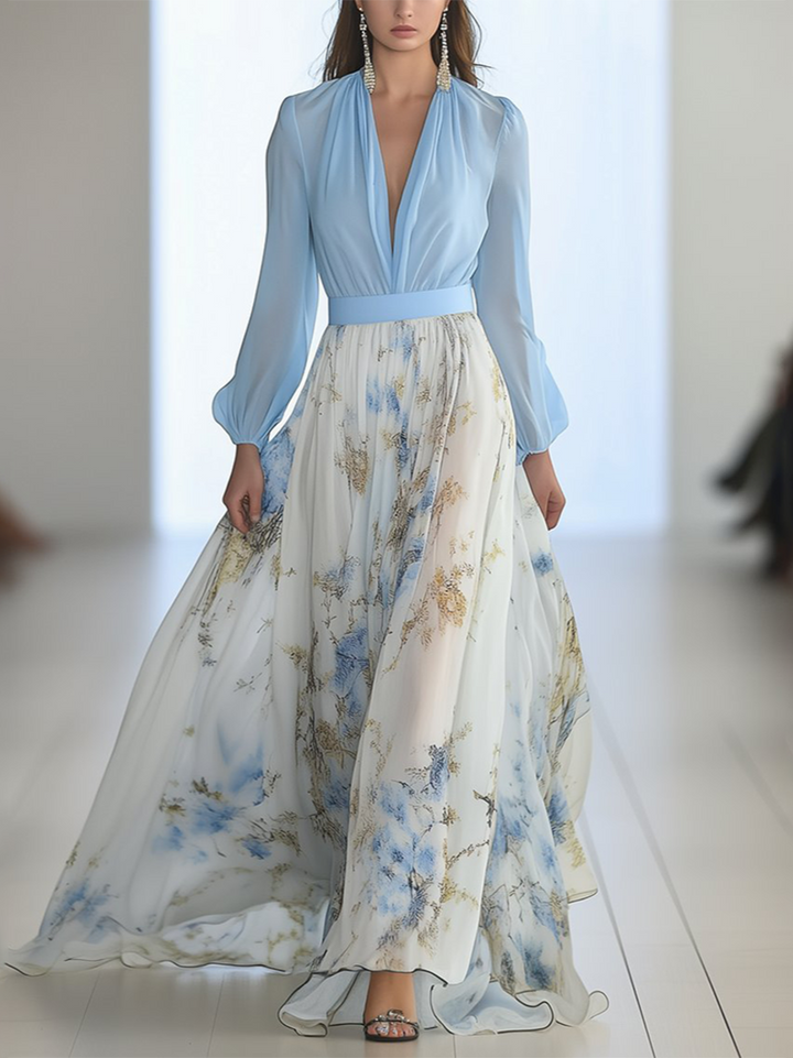 Dana™ - Betoverende Jurk met Bloemenprint