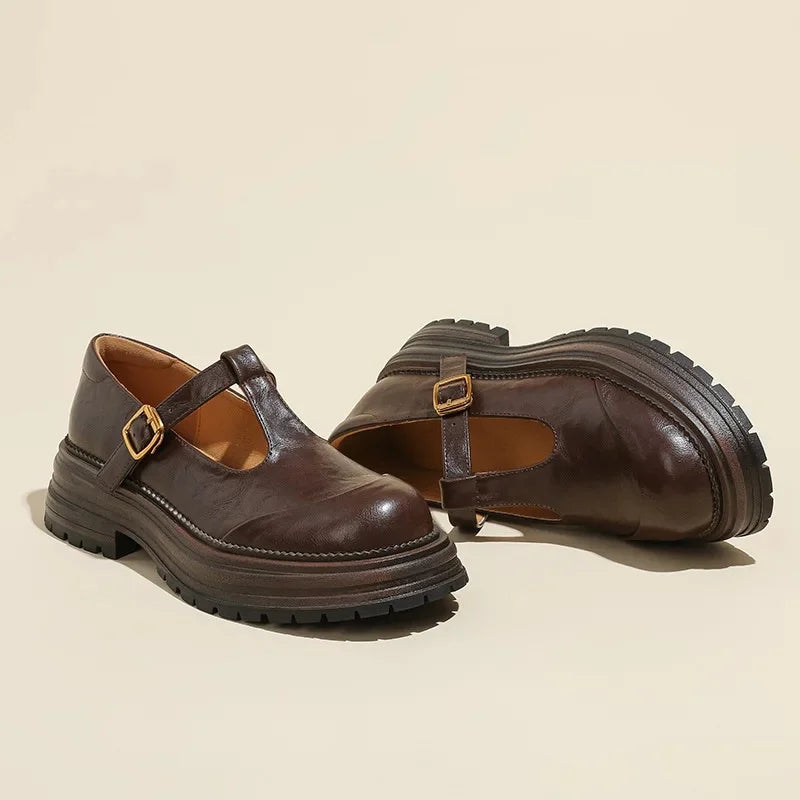 Mary Janes™ - Elegante Leren Schoenen