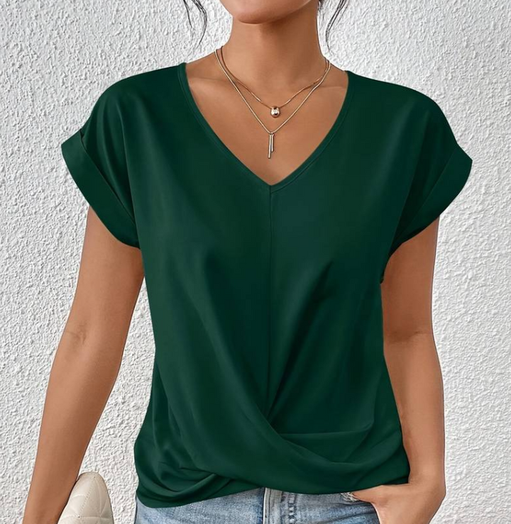 Clara™ - Elegant Dames V-hals Shirt