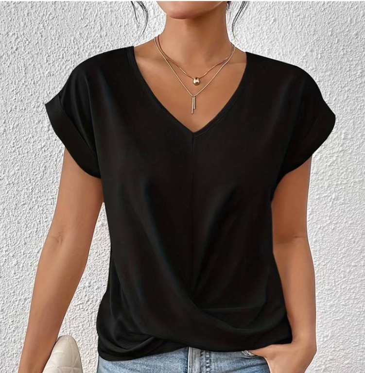 Clara™ - Elegant Dames V-hals Shirt