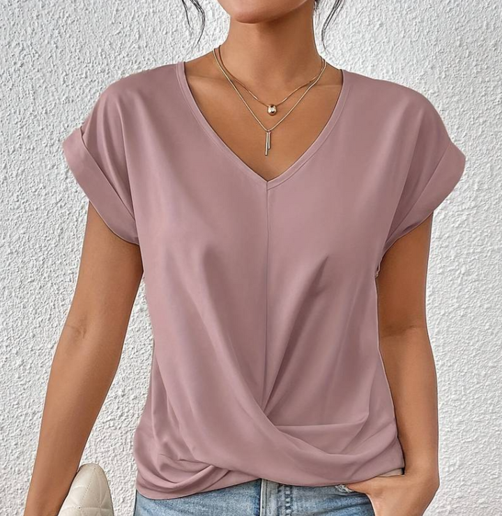 Clara™ - Elegant Dames V-hals Shirt