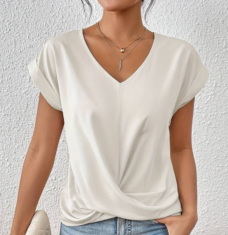 Clara™ - Elegant Dames V-hals Shirt