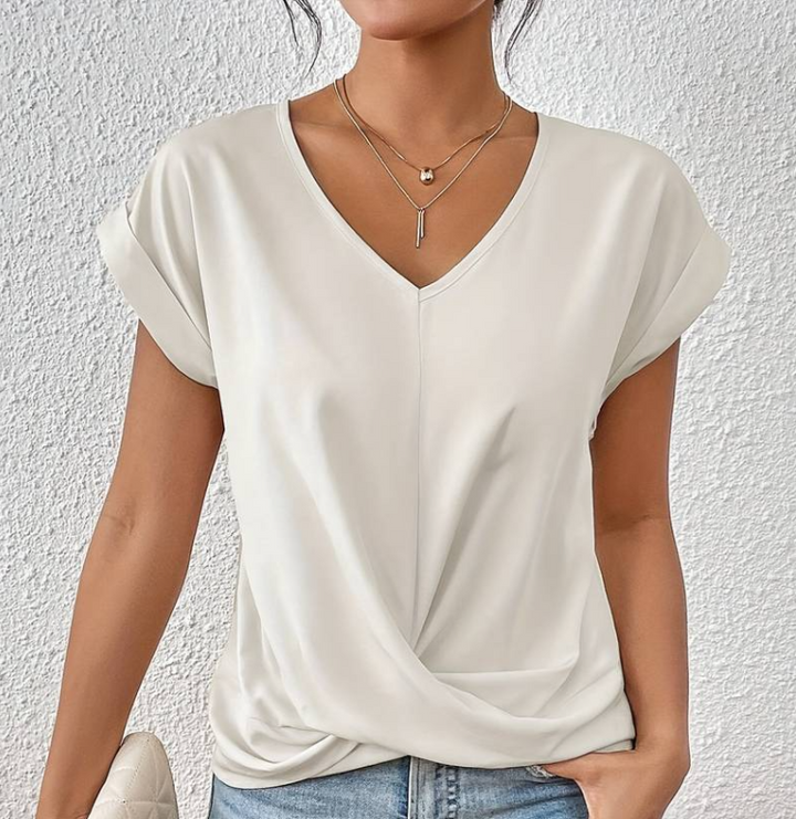 Clara™ - Elegant Dames V-hals Shirt