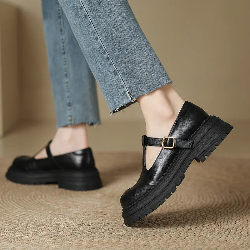 Mary Janes™ - Elegante Leren Schoenen