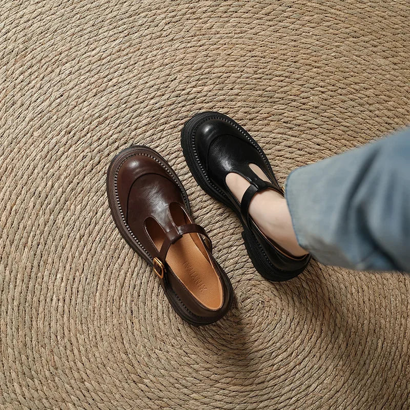 Mary Janes™ - Elegante Leren Schoenen