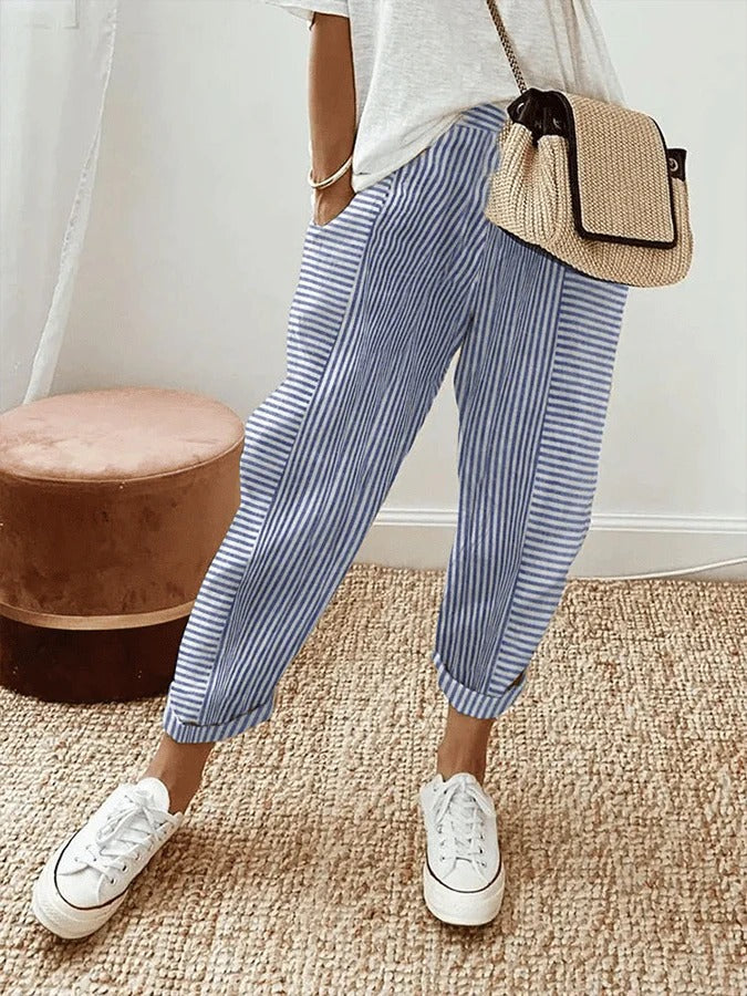 Loor™ - Gestreepte Broek