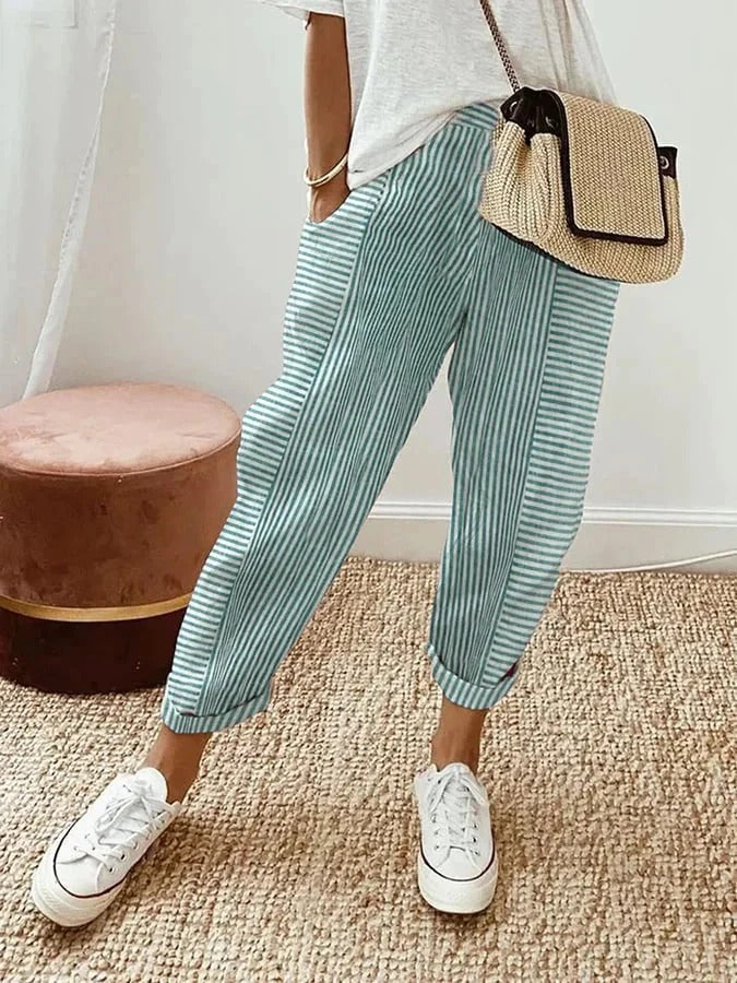 Loor™ - Gestreepte Broek