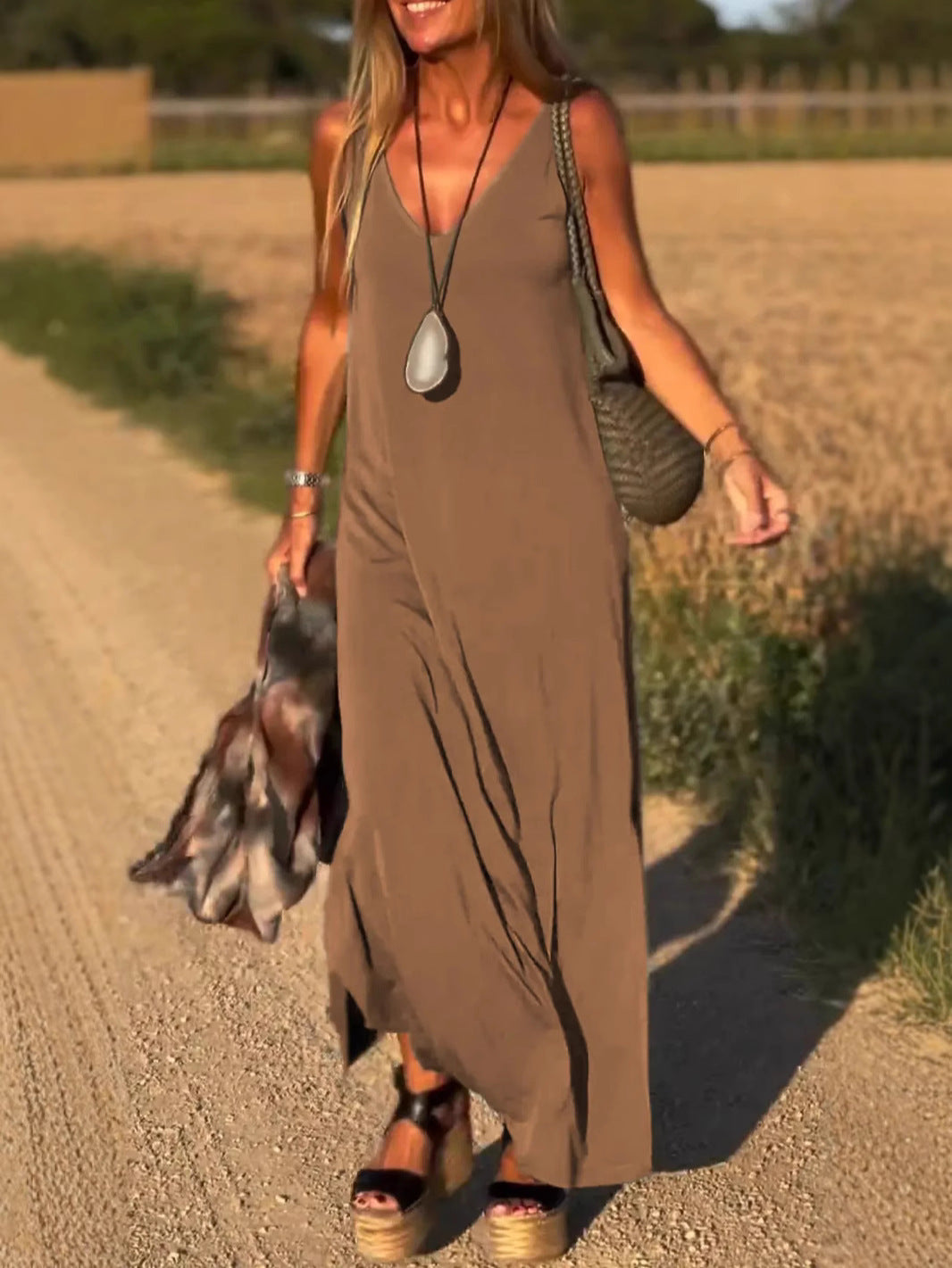 Evelyne™ - Elegante, lange Jurk