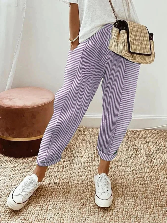 Loor™ - Gestreepte Broek