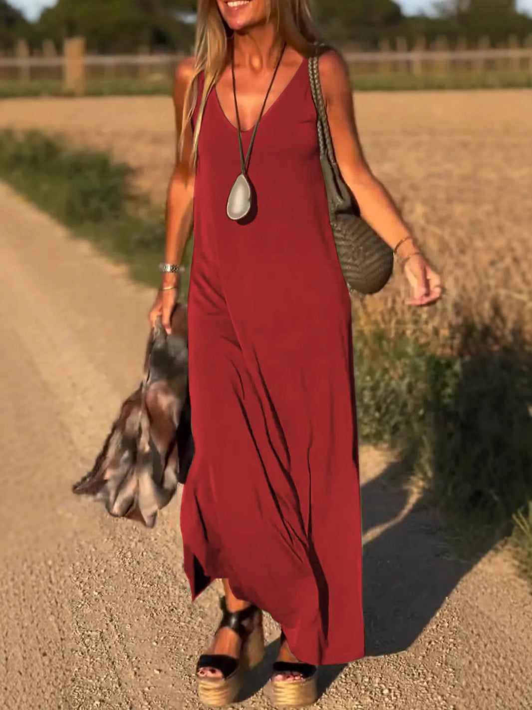 Evelyne™ - Elegante, lange Jurk