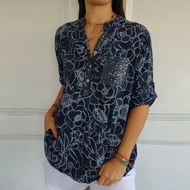 Lotte™ – Bloemenprint Blouse