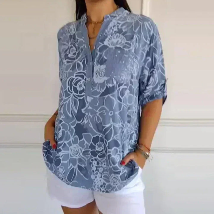 Lotte™ – Bloemenprint Blouse