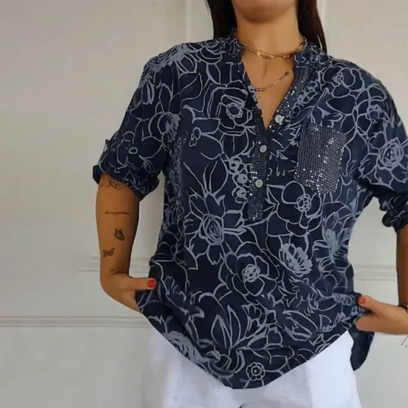 Lotte™ – Bloemenprint Blouse