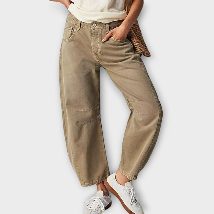 Loes™ - Klassieke Wijde Pijpen Jeans